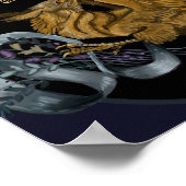 リーガル金ゴールドグリフィンのポスター ポスター (角)