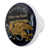 リーガル金ゴールドグリフィン セラミックノブ (右)