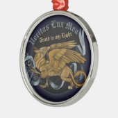 リーガル金ゴールドグリフィン メタルオーナメント (左)