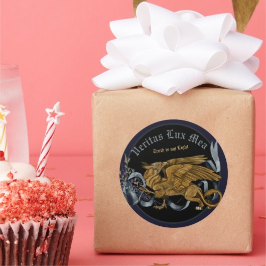 リーガル金ゴールドグリフィン ラウンドシール (パーティー)