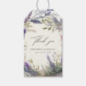 リーガル金ゴールドラベ結婚ンダーの感謝のギフトラベル ギフトタグ (正面)