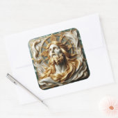 リーガル金ゴールド スクエアシール (封筒)