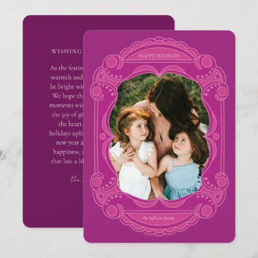 リーガル魔法 招待状 (正面/裏面)