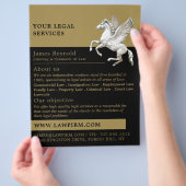 リーガル・サービス広告ズ・フライヤー チラシ (手)