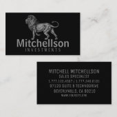 リーガル·ライオン2世 名刺 (正面/裏面)