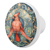 リーガル（鳥）ショウジョウコウカンチョウセラミックノブプル セラミックノブ (右)