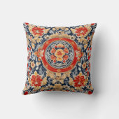 リーガルKhokhloma:フローラ華美メダリオン クッション (裏面)