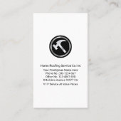 リークシルバーホームルーフ建物 名刺 (裏面)