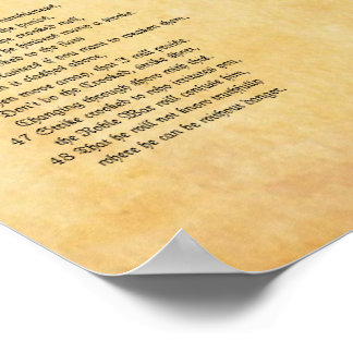 リークテナーゼッテルプリント、ポスター紙（マット） ポスター