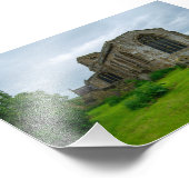 リークノースヨークシャー伝統聖メアリー教会 フォトプリント            (角)