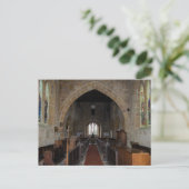 リークノースヨークシャー伝統聖メアリー教会 ポストカード (スタンド正面)