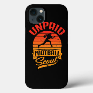 リーグの無給のサッカーのスカウトレトロファン iPhone 13ケース