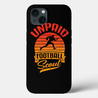 リーグの無給のサッカーのスカウトレトロファン iPhone 13ケース
