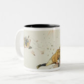 リーグの選手からの悪の選択の ツートーンマグカップ (正面左)