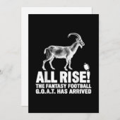 リーグチャンピオンファンタジーサッカーヤギのギフト シーズンカード (正面/裏面)