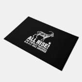 リーグチャンピオンファンタジーサッカーヤギのギフト ドアマット (アングル)