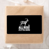 リーグチャンピオンファンタジーサッカーヤギのギフト ラベル (インサイチュ)