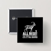 リーグチャンピオンファンタジーサッカーヤギのギフト 缶バッジ (正面&裏面)