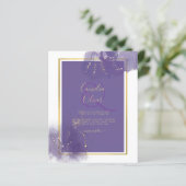 リーグパープル金ゴールド結婚ラベンダーアルコールインキ (スタンド正面)