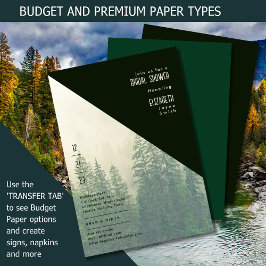 リーグフォレストパインウィンターツリーズブライダルシャワー