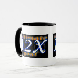 リーグボウリングをする人、 クリケットの投手の究極のゴール、12のストライク。 マグカップ