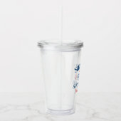 リーグ名の野球基本ソーシャルクラブ アクリルタンブラー (右)