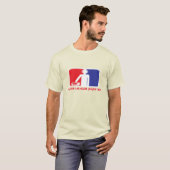 リーグ専攻のダッステップシャツ Tシャツ (正面フル)