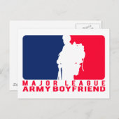 リーグ専攻の軍の彼氏 ポストカード (正面/裏面)