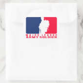 リーグ専攻の軍兵士 ラウンドシール (バッグ)