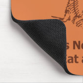 リーサスを食べる右の方法がありません マウスパッド (コーナー)