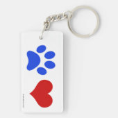 リーシュキーチェーンを使う キーホルダー (裏面)