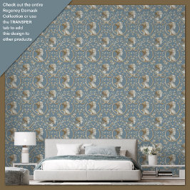 リージェンシーエラカメオアンドフローラダマスクインスパイア 壁紙