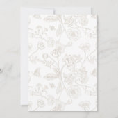 リージェンシーエラベージュウェディングデイイベント 招待状 (裏面)