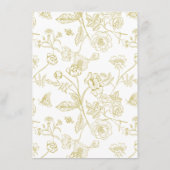 リージェンシーエラ結婚金ゴールド詳細 エンクロージャーカード (裏面)