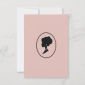 リージェンシーエラ花模様ブリジェルトンブライダルシャワーInvite 招待状 (裏面)