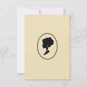 リージェンシーエラ花模様ブリジェルトンブライダルシャワーInvite 招待状 (裏面)