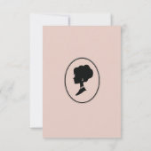 リージェンシーエラ花模様ブリジェルトンブライダルシャワーInvite 招待状 (裏面)