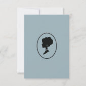 リージェンシーエラ金ゴールドブリジェルトンブライダルシャワーInvite 招待状 (裏面)