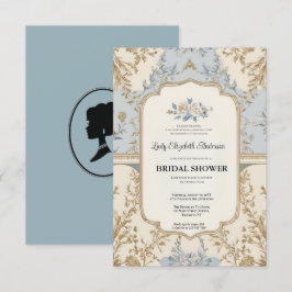 リージェンシーエラ金ゴールドブリジェルトンブライダルシャワーInvite 招待状