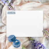 リージェンシーエレガントウィステリア庭園の結婚式アドレス ラベル