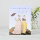 リージェンシーカスタムウェディングブライダルシャワー招待状 招待状 (スタンド正面)