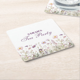 リージェンシーガーデンバースデーパーティー スクエアペーパーコースター