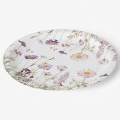 リージェンシーガーデンバースデーパーティー ペーパープレート (アングル)