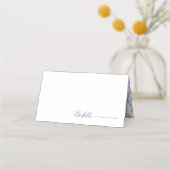 リージェンシークレストモノグラム結婚ズ座席表 プレイスカード (正面)