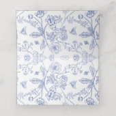 リージェンシークレストモノグラム結婚ズ座席表 プレイスカード (内部開封)