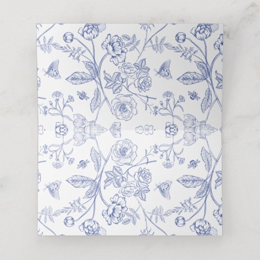 リージェンシークレストモノグラム結婚ズ座席表 プレイスカード (内部開封)