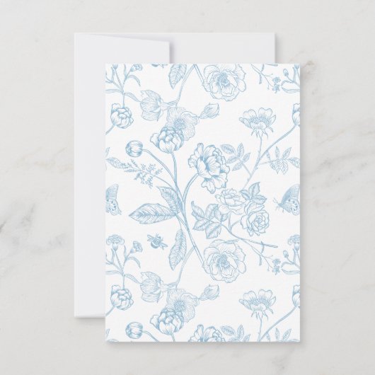 リージェンシークレストライトブルーミールチョイス結婚ズ 出欠カード (裏面)