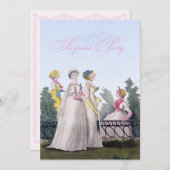 リージェンシーサプライズバースデーパーティカスタム招待状 招待状 (正面/裏面)