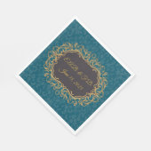 リージェンシースタイルモノグラムサービスビエットレジェンシーコア スタンダードランチョンナプキン (角)