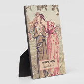 リージェンシービクトリアンシスターズパーソナライズされたベッティ フォトプラーク (側面)